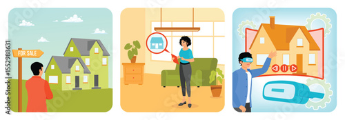 Real Estate Agent. Home Staging. Real Estate Virtual Tour.