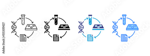 Tissue Multipel Icon Set.