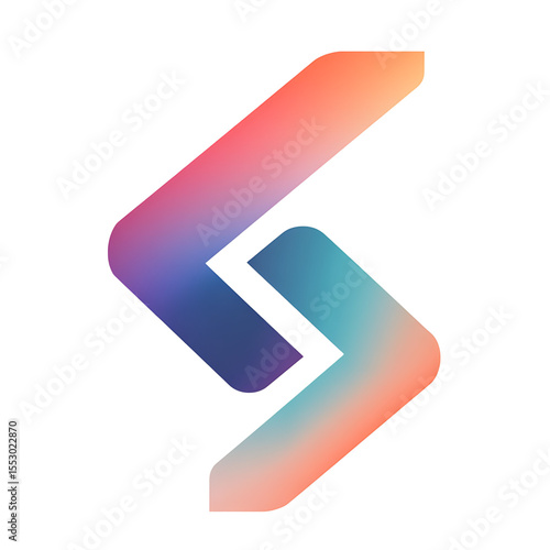 Zigzag arrow with gradient fill, isolated PNG with movement effect. Free Download Zigzag arrow with gradient fill, isolated PNG with movement effect. - GFXLoad