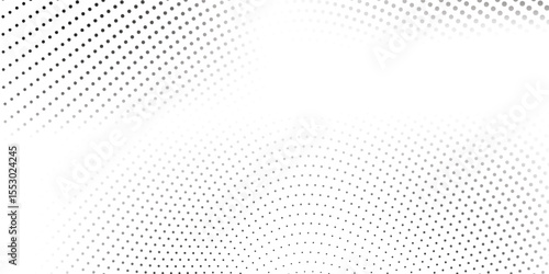 Wave 3d. Wave of particles. Futuristic point wave. Design for poster. Technology vector background.