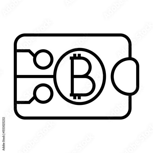 Cryptocurrency Wallet Icon Design