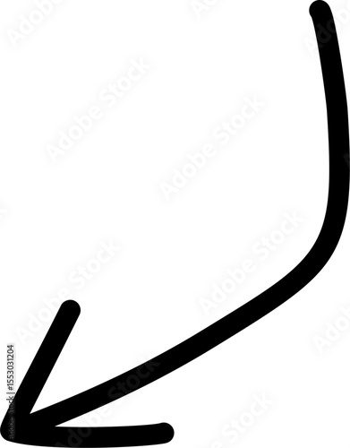 Hand Drawn Arrow Sign