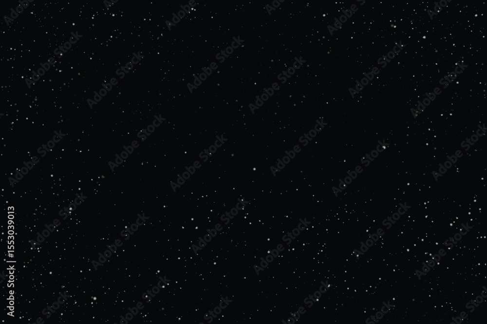 Obraz premium Realistic overlay snowfall snowflake shape frame background