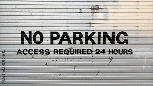 Wallpaper Mural No Parking Advise Gate Torontodigital.ca