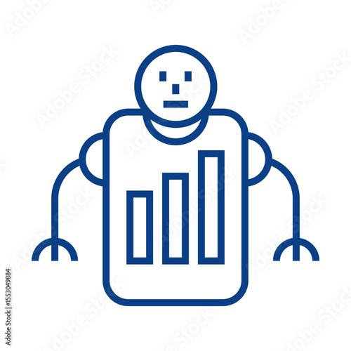 Crypto Trading Bot Icon Design