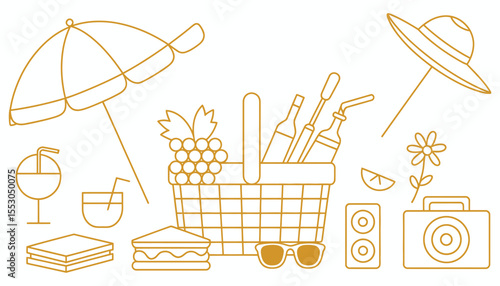 Music icons vector illustration set for shopping and business design