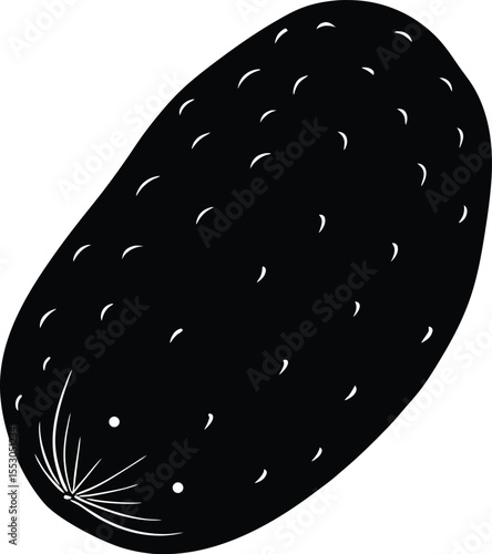 Silhouette of a Potato