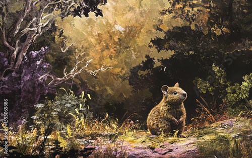 quokka on land