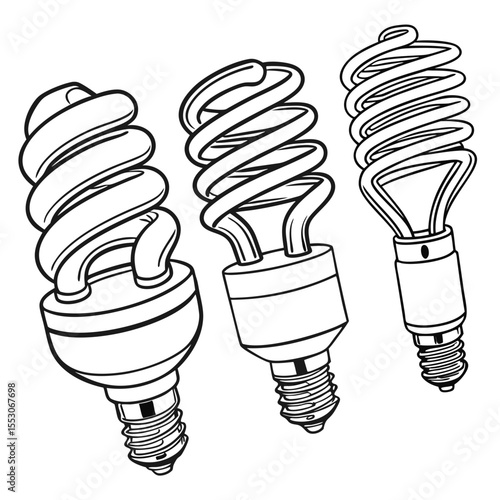 fluorescent light bulbs