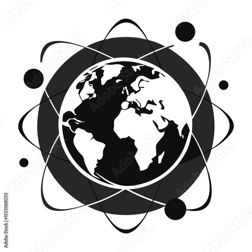 vector illustration of the world