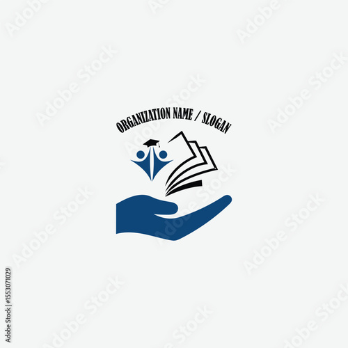3366 educational logo school college university learning institute book academy organization