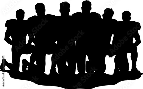 American Football Player Vector Bundle