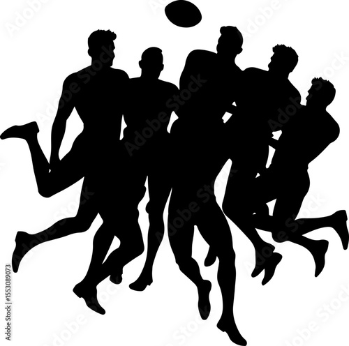 American Football Player Vector Bundle