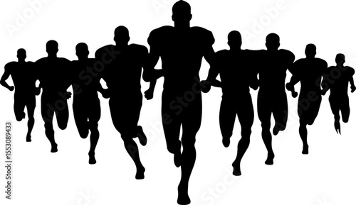 American football, football, players, NFL VECTOR BUNDLE