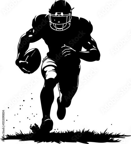 American football, football, players, NFL VECTOR BUNDLE