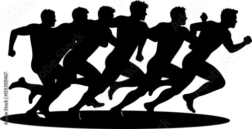 American football players  sports, action  vector bundle