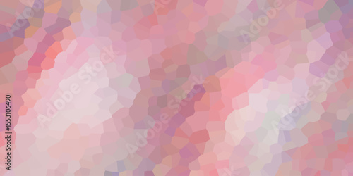 Abstract mosaic background featuring soft hues of pink purple and peach in a geometric design suitable for graphic design