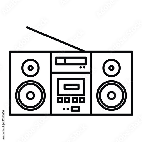 Music Player  Icon Element For Design