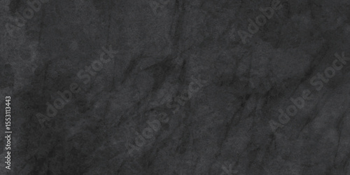 Abstract design with old wall texture cement dark black and paper texture background. Realistic design are empty space of Studio dark room concrete wall grunge texture .Grunge paper texture design .	