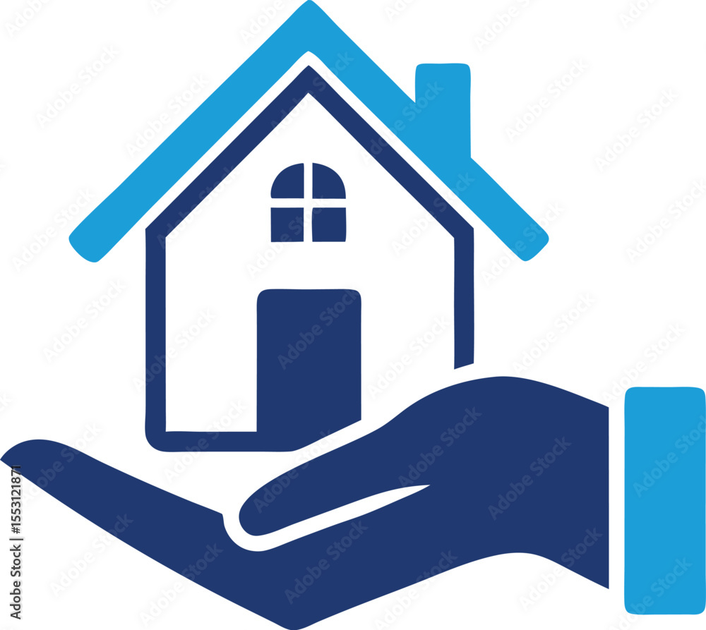 Obraz premium mortgage icon vector illustration