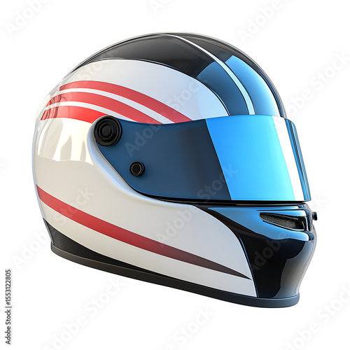 3D racing helmet with glossy fi high quality commercial stock photo clean simple design detail background image clear visual high quality commercial stock photo clean simple design detail background i