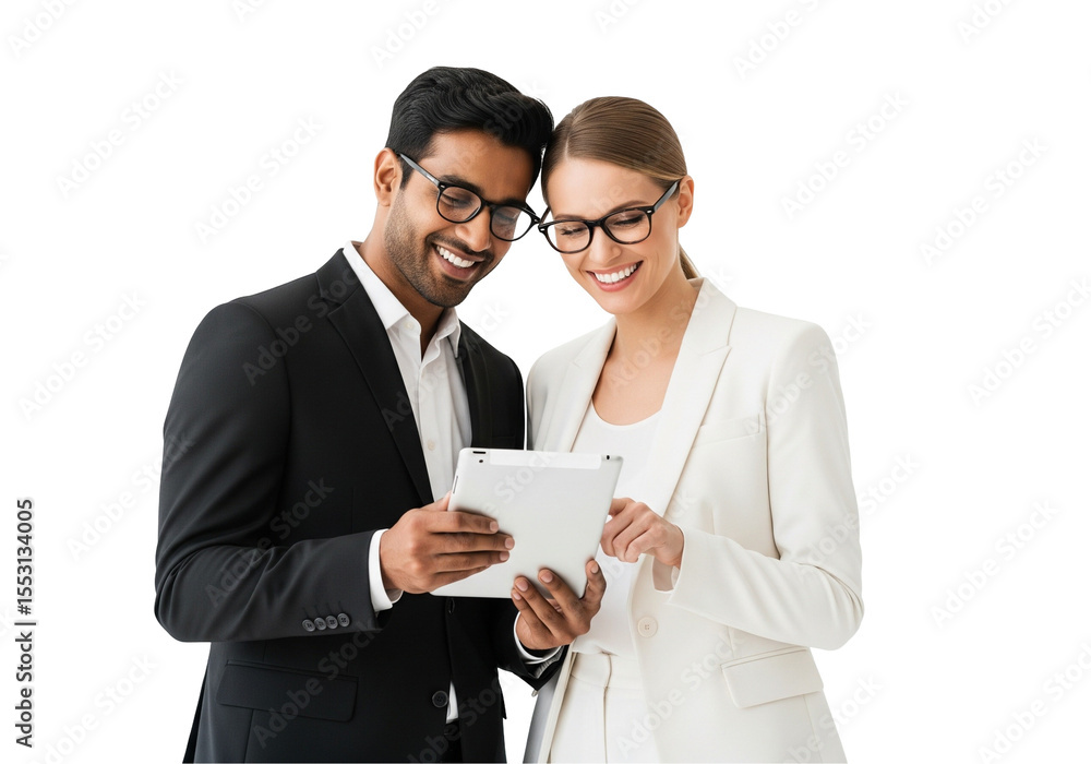 business people with tablet computer business people with tablet computer
