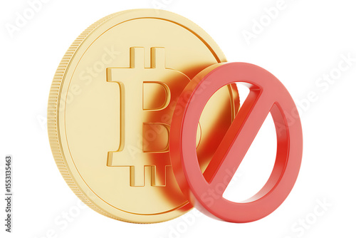 Crypto Ban Concept