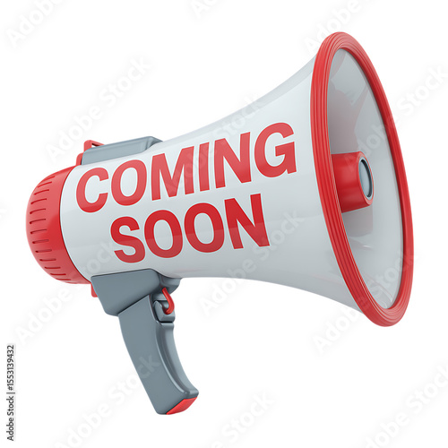 Coming Soon Megaphone Alert