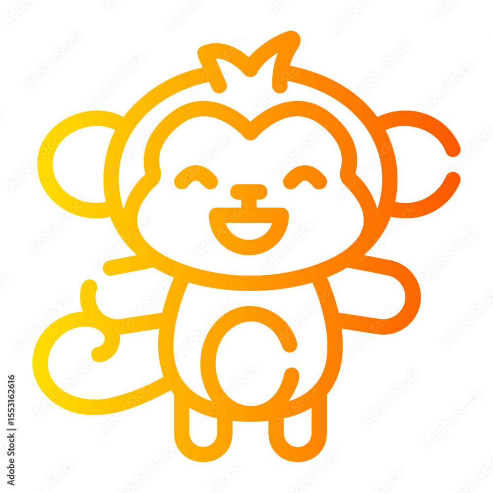 Fototapeta premium monkey