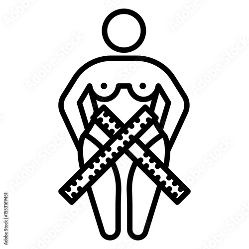 Fat Reduction Vector Icon