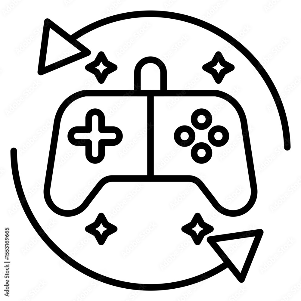 Game Changer Vector Icon Game Changer Vector Icon