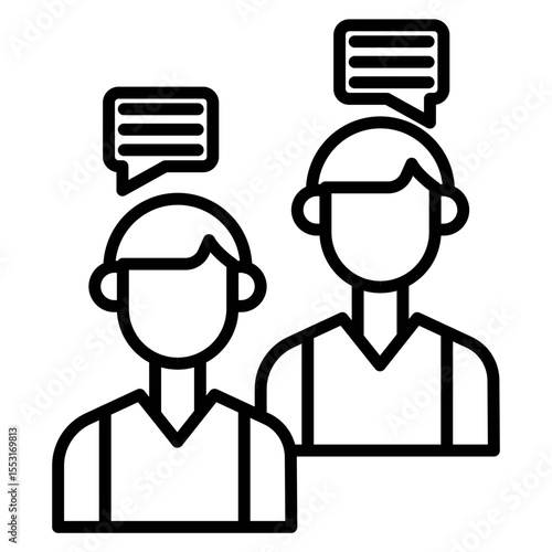 Opinion Leader Vector Icon