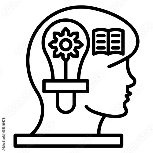 Knowledge Catalyst Vector Icon