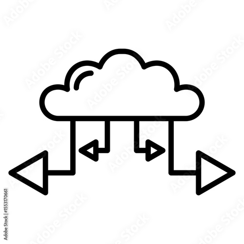 CloudRelay Vector Icon