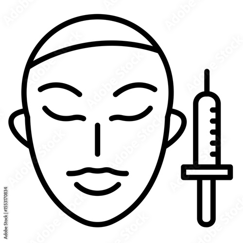 Botox Vector Icon