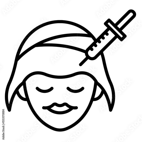 Botox Vector Icon