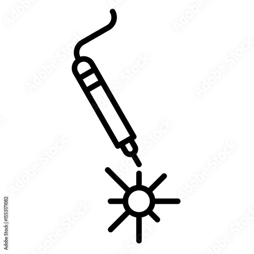 Laser Vector Icon