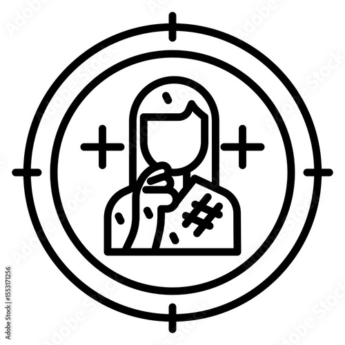 Victim Vector Icon