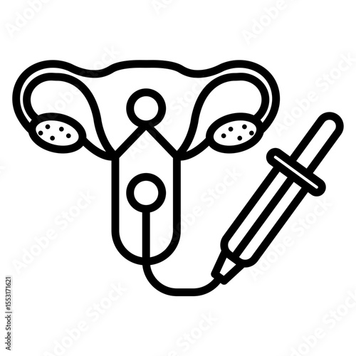 Insemination Vector Icon