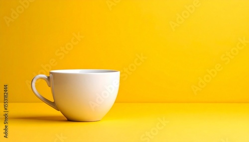 cup of coffee on wooden table