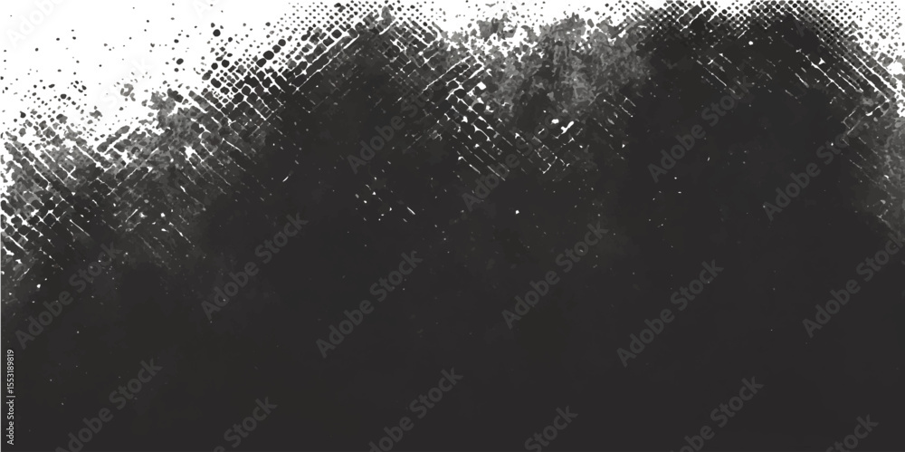 Obraz premium Rainy window pane with textured water droplets creating a dark blue and black abstract pattern