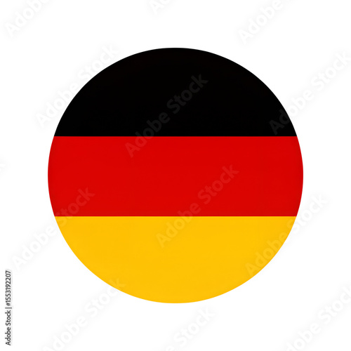 Free Download Round German flag icon - GFXLoad