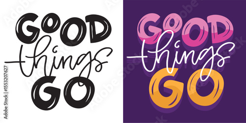 Cute hand drawn doodle lettering quote. Lettering for t-shirt design, mug print, bag print, clothes fashion. 100% hand drawn vector image.
