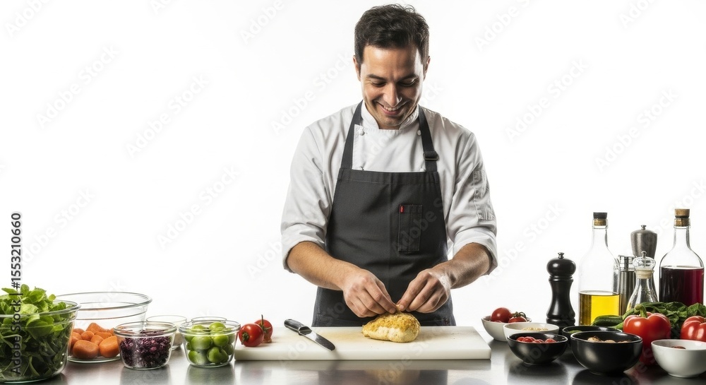 Chef Preparing Food Chef Preparing Food