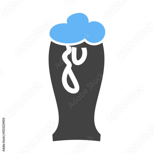 Frothy Beer Glass