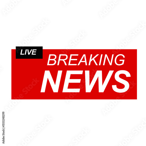 design for news and live, broadcast and online media, breaking news