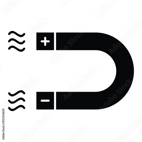 Magnetic  Icon Element For Design