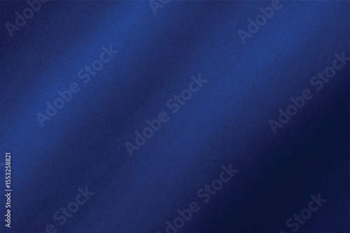 Dark blue, smooth satin fabric texture with a luxurious wave pattern for a soft, abstract background