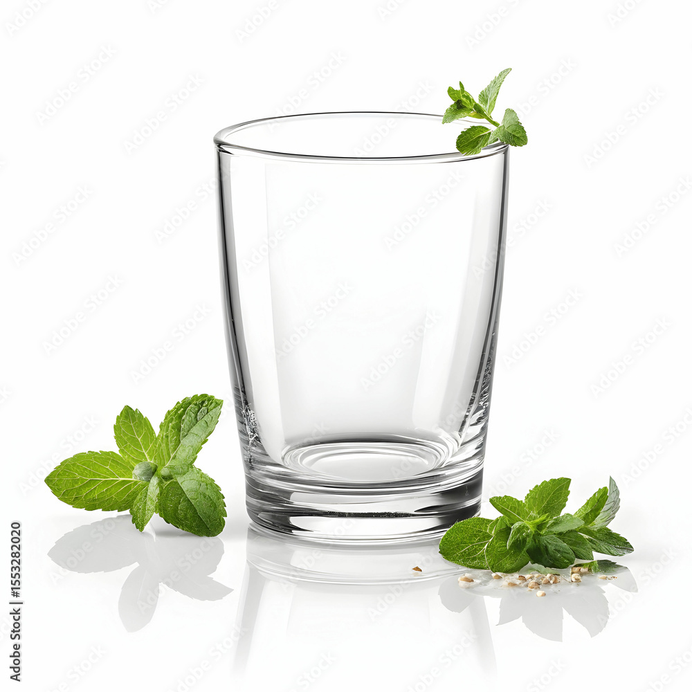 © FAROOQ - A glass cup is a transparent drinking vessel, typically made from glass © FAROOQ - A glass cup is a transparent drinking vessel, typically made from glass