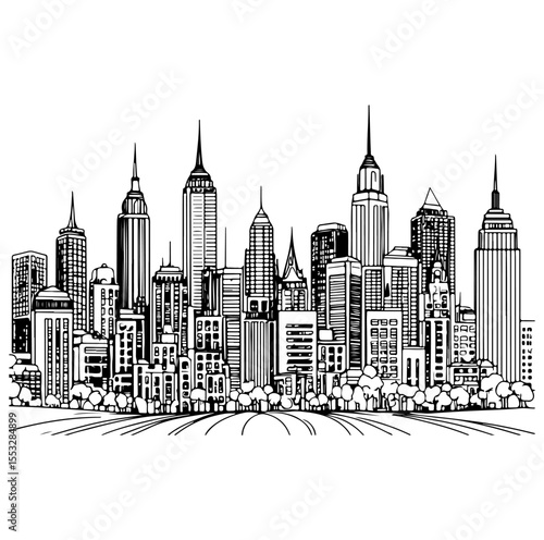 new york city skyline